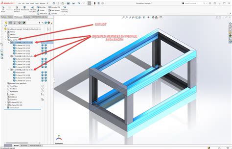 2019 solidworks sheet metal weldments|SolidWorks weldment tool.